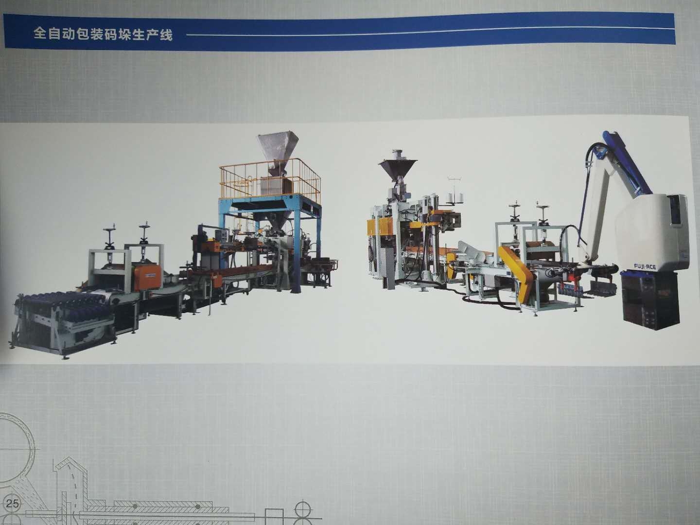 顆粒、粉體物料全自動包裝機